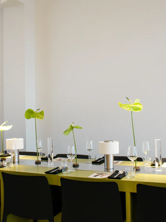 Plot Projects Dinner-Set-up, table decoration