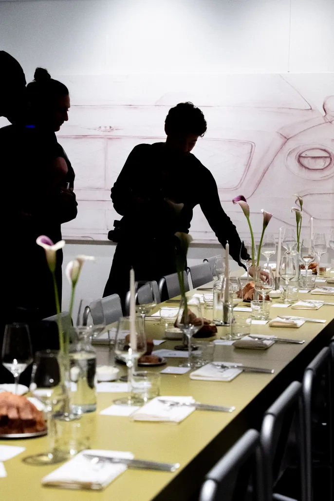 Dinner at Plot Projects Frankfurt - Hosted